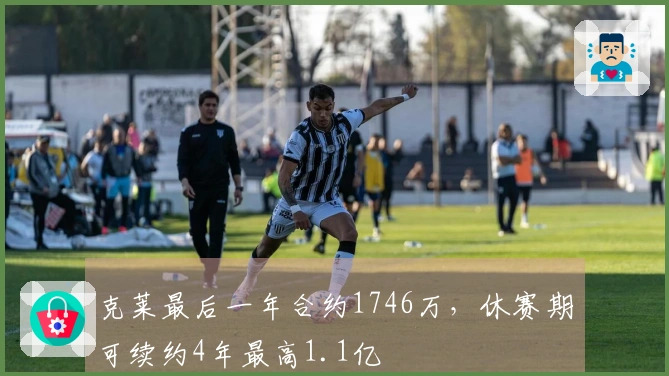 克莱最后一年合约1746万，休赛期可续约4年最高1.1亿
